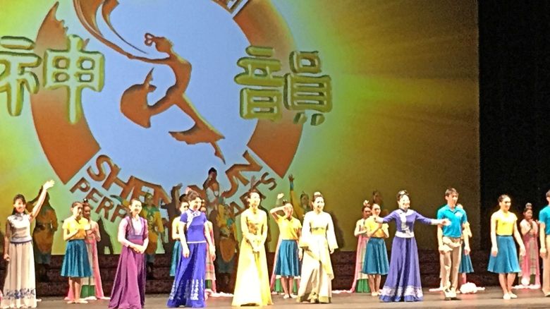 Applause for the She Yun cast at the War Memorial Opera House in San Francisco